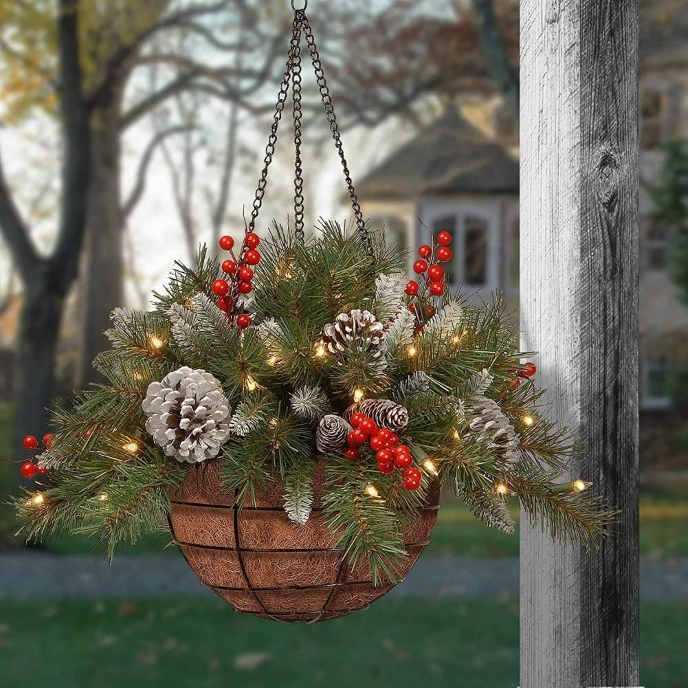 Christmas Decoration Tree Basket