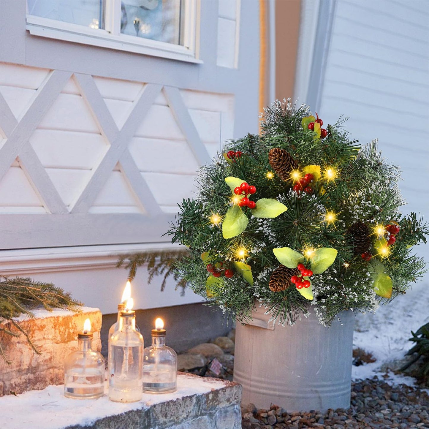 Christmas Decoration Tree Basket